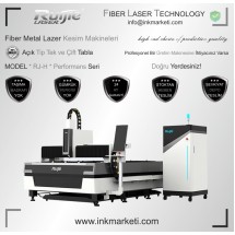 RUİJİE RJ-H Model Açık Tip Fiber Metal Lazer Kesim Makineleri